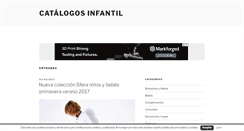 Desktop Screenshot of catalogosinfantil.com